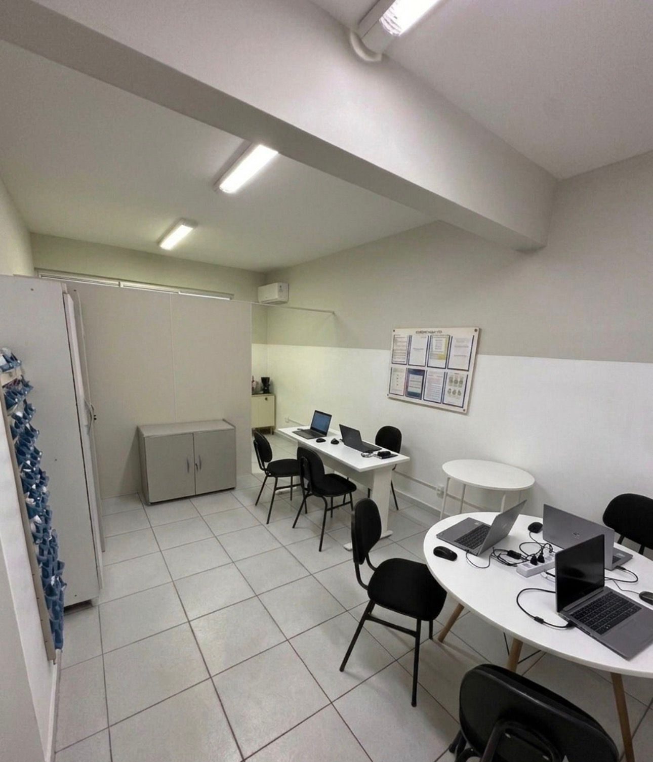 Sala de registro de dados