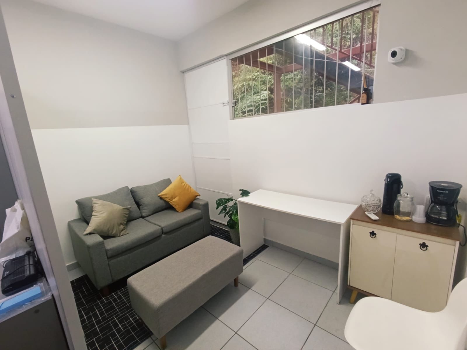Sala de relaxamento das equipes